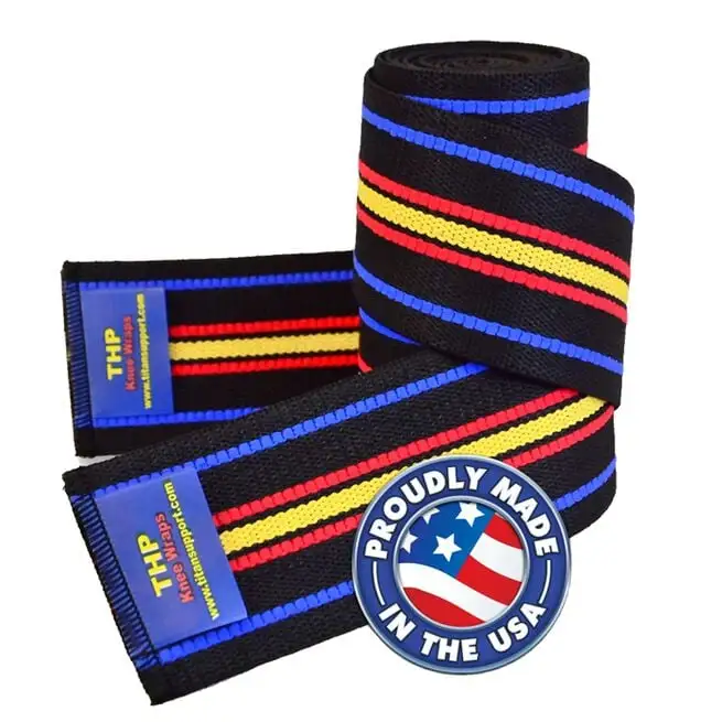 Titan Support Systems TITAN THP Knee Wraps, 2 Meter 3 Titan Support Systems TITAN THP Knee Wraps, 2 Meter
