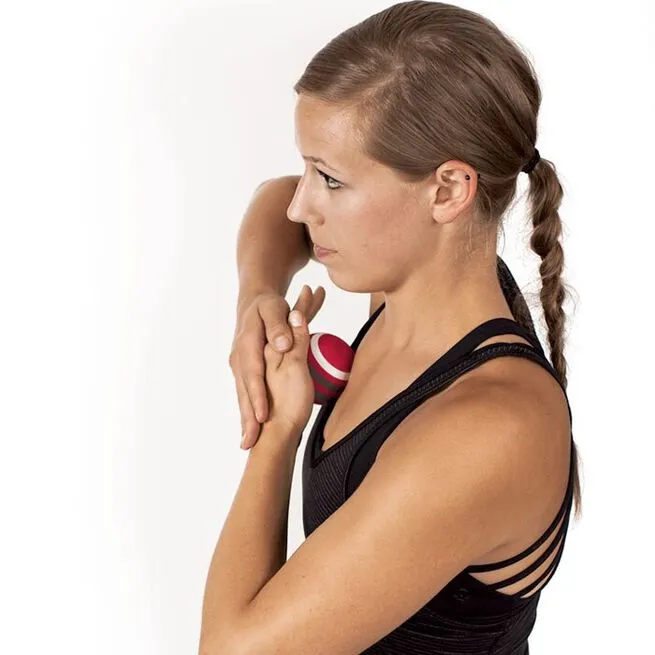 Trigger Point Therapy Trigger Massage Ball, Red 4 Trigger Point Therapy Trigger Massage Ball, Red - Billede 2