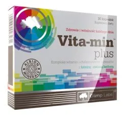 Olimp Sports Nutrition Vita-Min Plus, 30 Kapsler